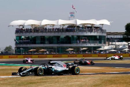 Lewis Hamilton - Mercedes - GP England - Silverstone - Formel 1 - Freitag - 6.7.2018