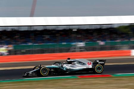Lewis Hamilton - Mercedes - GP England - Silverstone - Formel 1 - Freitag - 6.7.2018