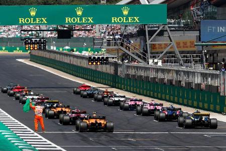 Start - GP England 2018 - Silverstone - Rennen