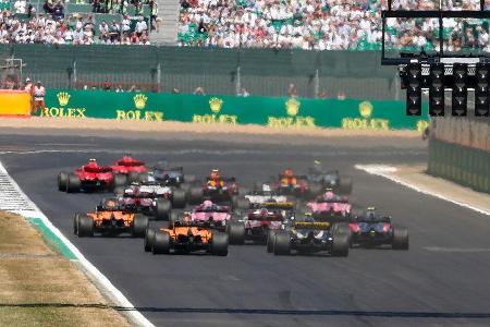 Start - GP England 2018 - Silverstone - Rennen