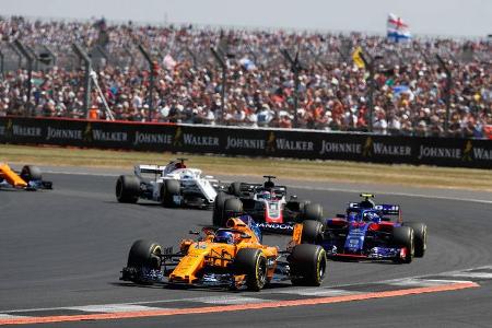 Fernando Alonso - McLaren - GP England 2018 - Silverstone - Rennen
