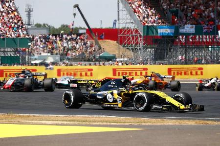 Carlos Sainz - Renault - GP England 2018 - Silverstone - Rennen