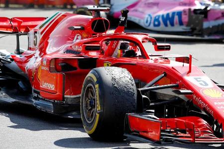 Sebastian Vettel - Ferrari - GP England 2018 - Silverstone - Rennen