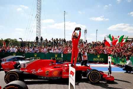 Sebastian Vettel - Ferrari - GP England 2018 - Silverstone - Rennen