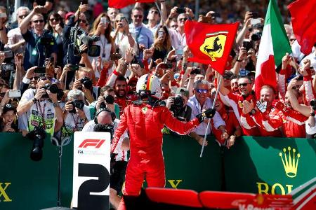 Sebastian Vettel - Ferrari - GP England 2018 - Silverstone - Rennen