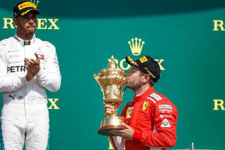 Sebastian Vettel - Ferrari - GP England 2018 - Silverstone - Rennen