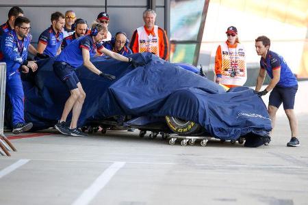 Brendon Hartley - Toro Rosso - GP England - Silverstone - Formel 1 - Samstag - 7.7.2018