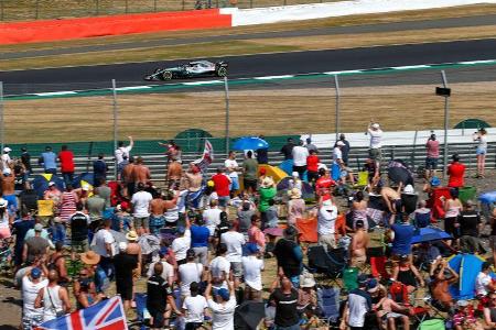 Lewis Hamilton - Mercedes - GP England - Silverstone - Formel 1 - Samstag - 7.7.2018