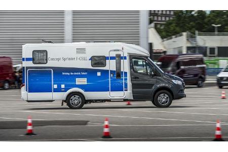 Mercedes Concept Sprinter F-CELL Wohnmobil Brennstoffzelle