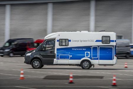 Mercedes Concept Sprinter F-CELL Wohnmobil Brennstoffzelle