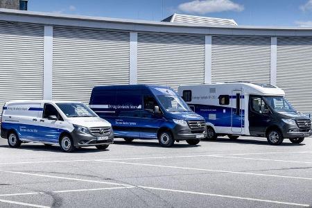 Mercedes Concept Sprinter F-CELL Wohnmobil Brennstoffzelle