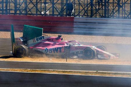 Sergio Perez - GP England 2018