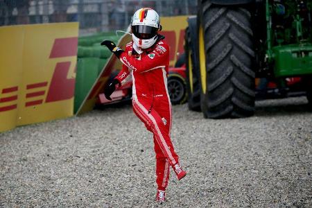 Sebastian Vettel - Ferrari - GP Deutschland 2018 - Rennen