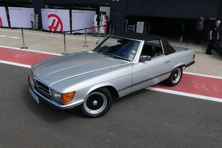 Mercedes 500 SL - GP England - Silverstone - Formel 1 - Mittwoch - 4.7.2018