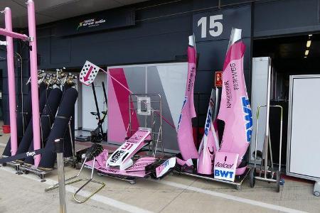 Force India - GP England - Silverstone - Formel 1 - Mittwoch - 4.7.2018
