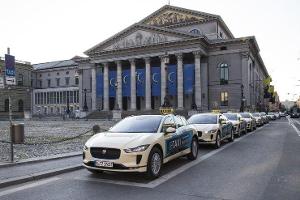 Jaguar I-Pace als Taxi