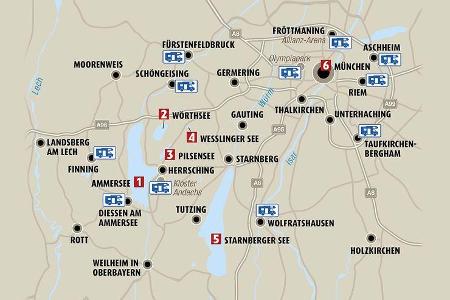 Die Region München im Überblick