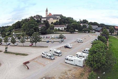 Wohnmobilstellplatz Andechs