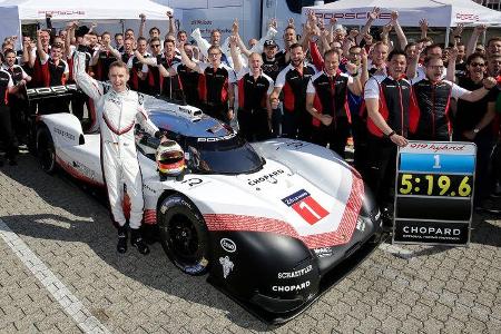 Porsche 919 Evo Rekordfahrt - Nürburgring Nordschleife - 2018