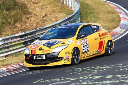 VLN - Nürburgring Nordschleife - Startnummer #499 - Renault Mégane KRS - MSC Wahlscheid - VT2