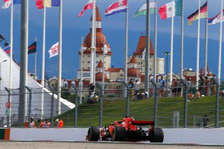 Sebastian Vettel - Ferrari - GP Russland - Sotschi - Formel 1 - Freitag - 28.9.2018