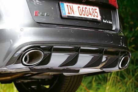 MTM-Audi RS 6 R, Endrohre