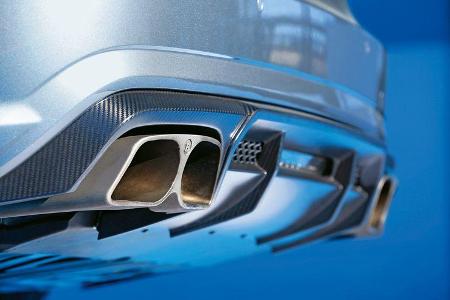 Brabus SL 850, Auspuff, Endrohre