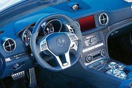 Brabus SL 850, Cockpit, Lenkrad