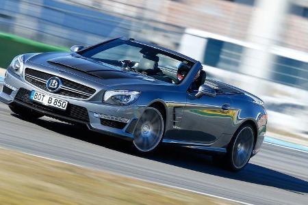 Brabus SL 850, Frontansicht, Driften