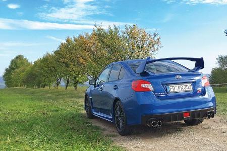 Subaru WRX STi, Heckansicht