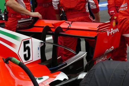 Ferrari - Technik - Upgrades - GP Belgien / GP Italien 2018