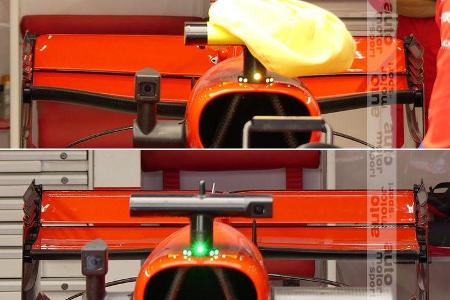 Ferrari - Technik - Upgrades - GP Belgien / GP Italien 2018