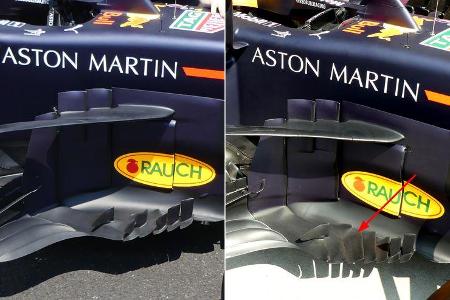 Red Bull - Technik - Upgrades - GP Belgien / GP Italien 2018