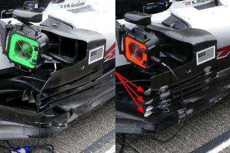 HaasF1 - Technik - Upgrades - GP Belgien / GP Italien 2018