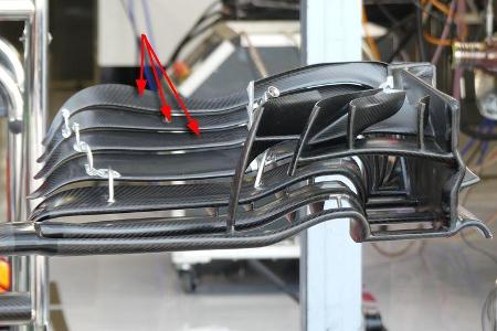 HaasF1 - Technik - Upgrades - GP Belgien / GP Italien 2018