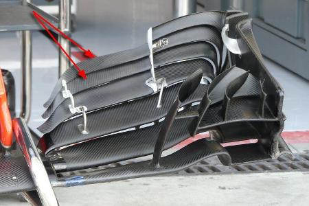 HaasF1 - Technik - Upgrades - GP Belgien / GP Italien 2018