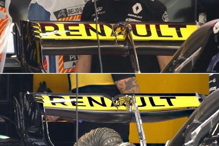 Renault - Technik - Upgrades - GP Belgien / GP Italien 2018