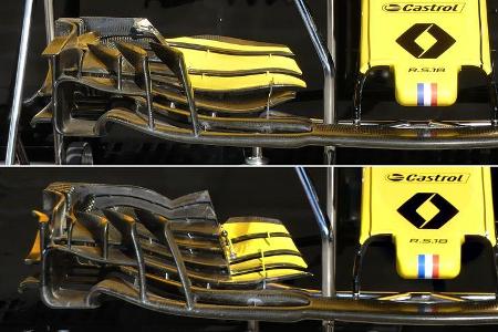 Renault - Technik - Upgrades - GP Belgien / GP Italien 2018