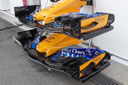 McLaren - Technik - Upgrades - GP Belgien / GP Italien 2018