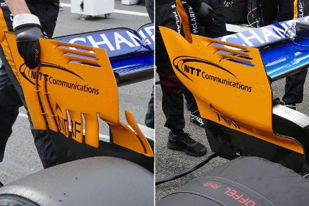 McLaren - Technik - Upgrades - GP Belgien / GP Italien 2018