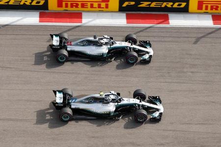 Hamilton & Bottas - GP Russland 2018