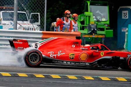 Sebastian Vettel - Ferrari - GP Italien 2018 - Monza