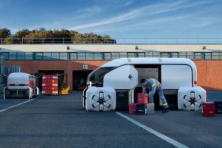 Renault EZ Pro Lieferwagen-Studie (2018)