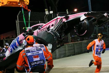 Esteban Ocon - GP Singapur 2018