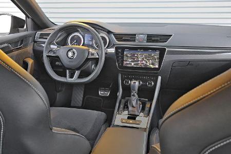 Skoda Superb 2.0 TSI, Interieur