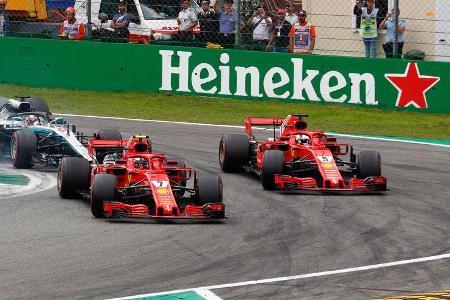Vettel & Räikkönen - GP Italien 2018