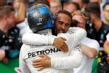 Hamilton & Bottas - GP Italien 2018