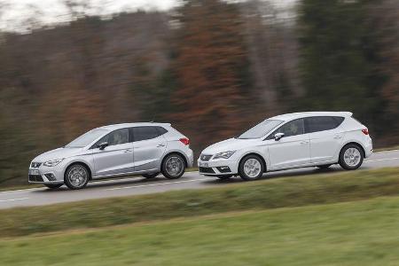 Seat Ibiza 1.0 TSI, Seat Leon 1.0 TSI, Exterieur