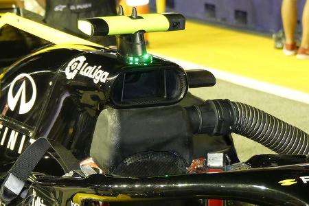 Renault - F1-Technik - Lüfter - GP Singapur 2018