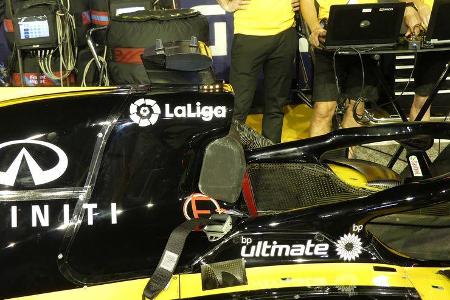 Renault - F1-Technik - Lüfter - GP Singapur 2018